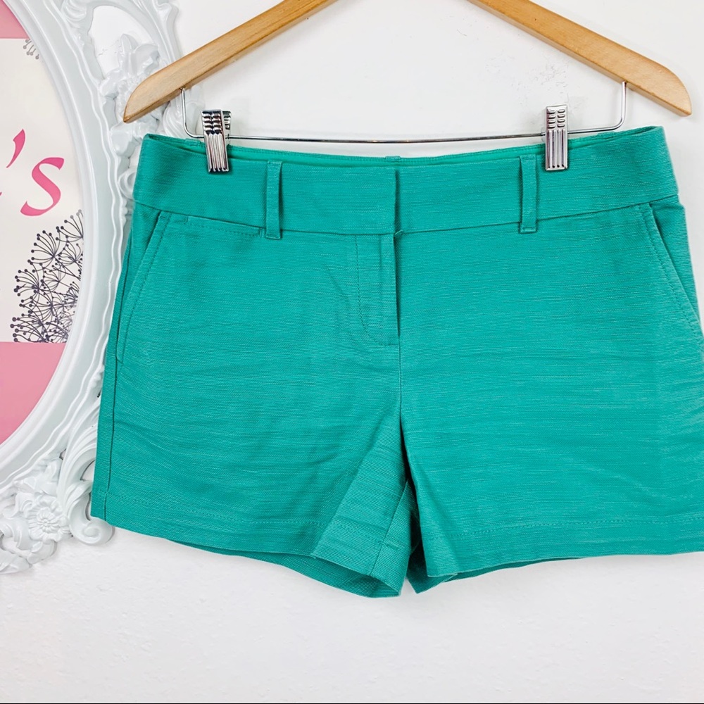 Loft Ann Taylor / Preppy Green Shorts